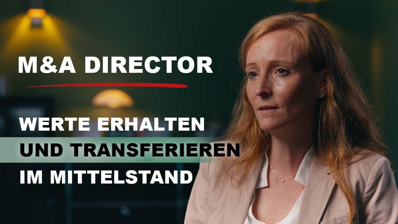 M&A Director  &ndash; Werte erhalten und transferieren im Mittelstand
