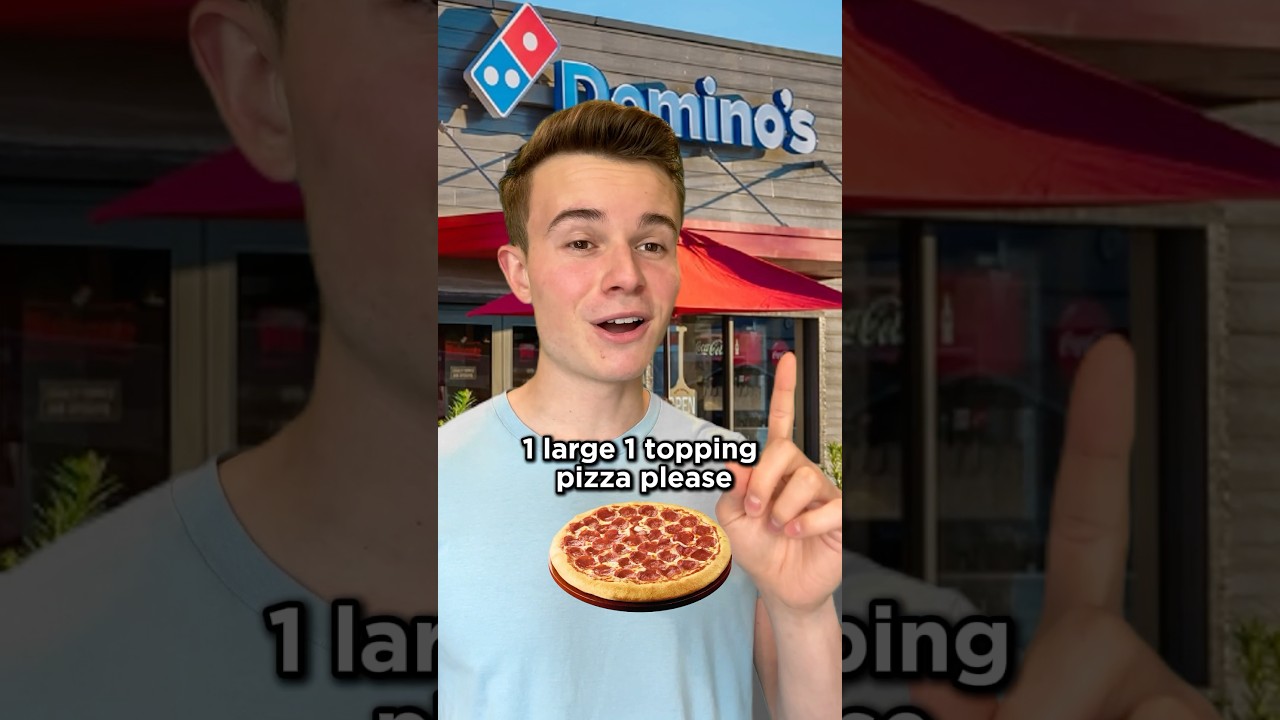 Domino&rsquo;s Secret Discount Code! 🤑🍕 #dominos #pizza #money