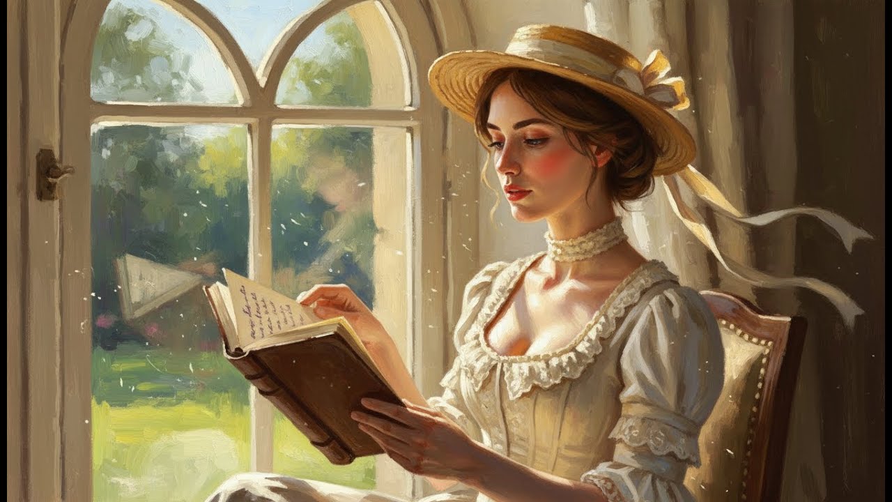 Visual Poems | Flower Garden Ambience 🌸 Relaxing Classic Music for Stress Relief, Study & Sleep