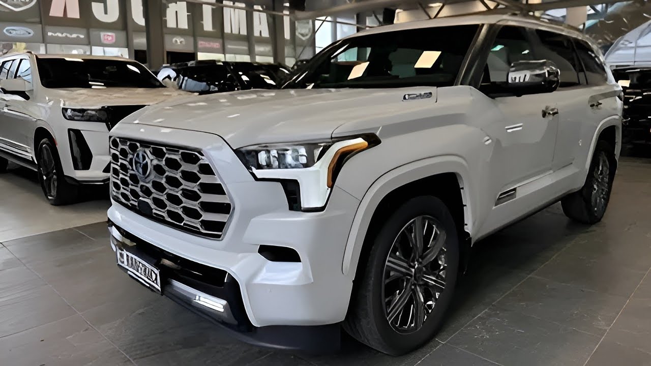 Toyota Sequoia Hybrid i-Force MAX — самый мощный гибридный SUV Toyota