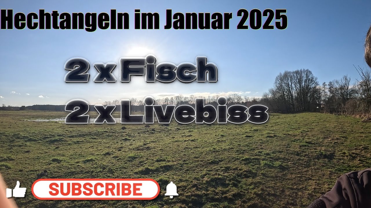 Angeln auf Hecht im Januar 2025