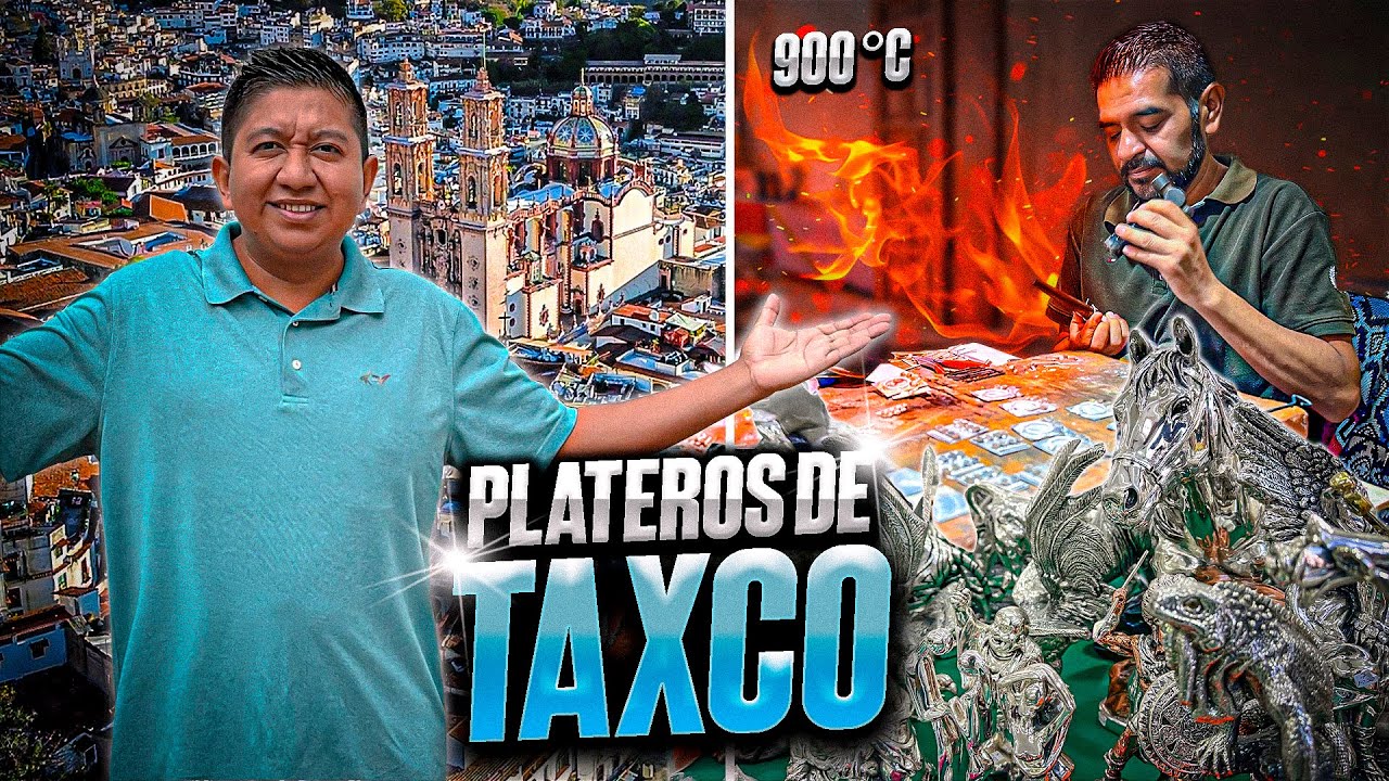 Visité a artesanos PLATEROS de TAXCO - ¡No creerás todo lo que pueden hacer! 🔥