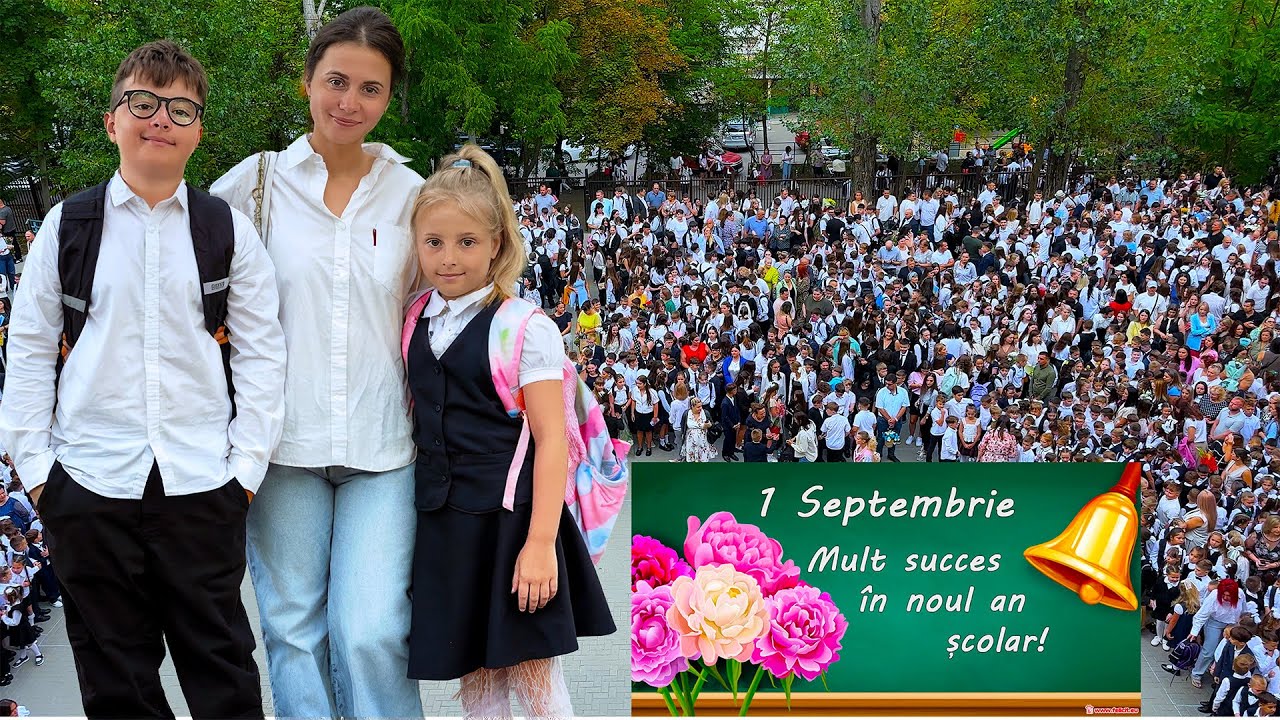 1 Septembrie Clasa 2 si 6 😭🥰😅