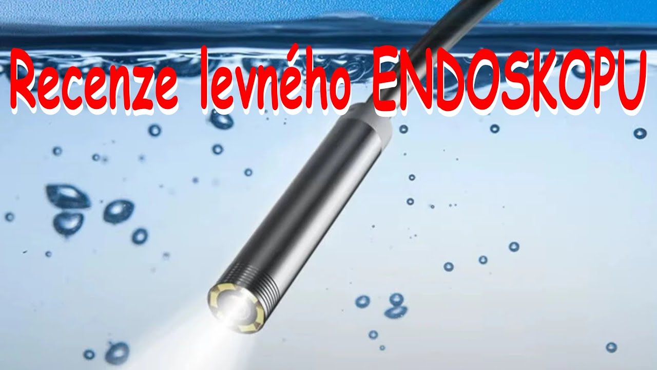 Recenze / test Endoskopu 5,5mm s připojením USB-C
