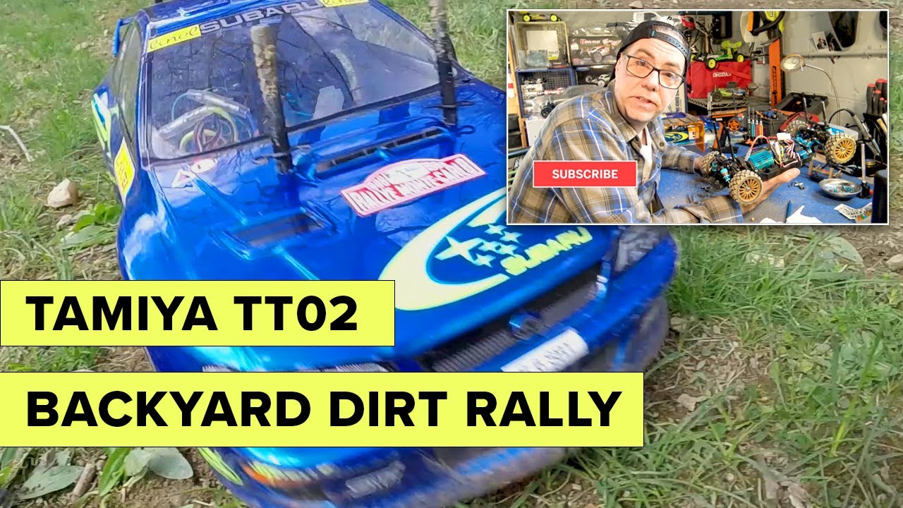 Backyard Bash - TAMIYA TT02 Subaru Impreza Monte-Carlo ’99