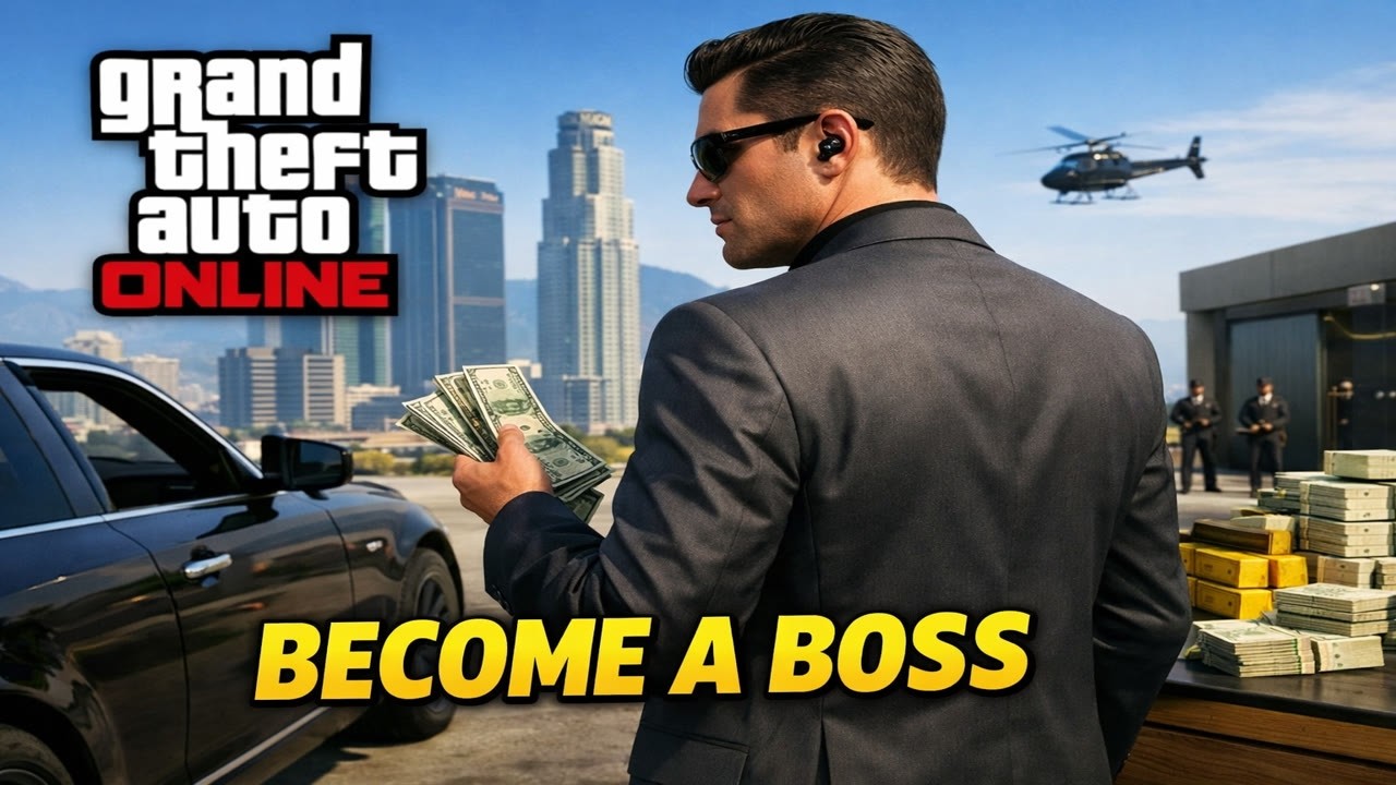 Как стать боссом в GTA 5 Online
