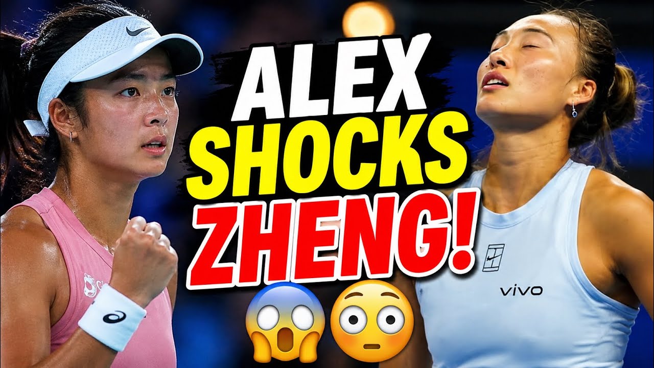 ALEX EALA STUNS QINWEN ZHENG! UNBELIEVABLE COMEBACK 😱🔥🇵🇭 #alexeala  #tennis 