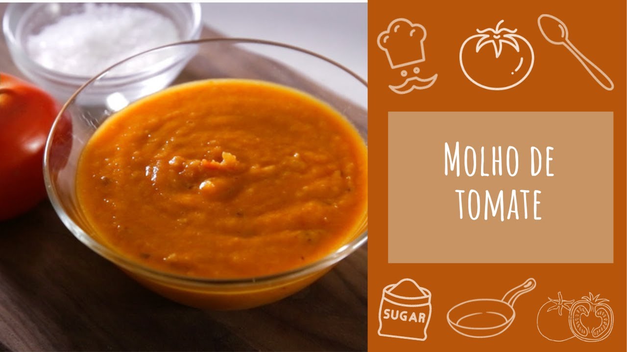 Como fazer molho de tomate? (receita r&aacute;pida) - TeleCulin&aacute;ria