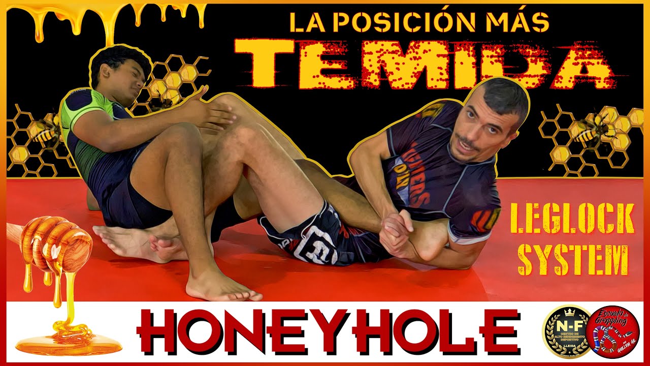 HONEYHOLE ☠️ LA POSICIÓN MÁS TEMIDA​ 🦵LegLock System🦵 Escuela de Grappling