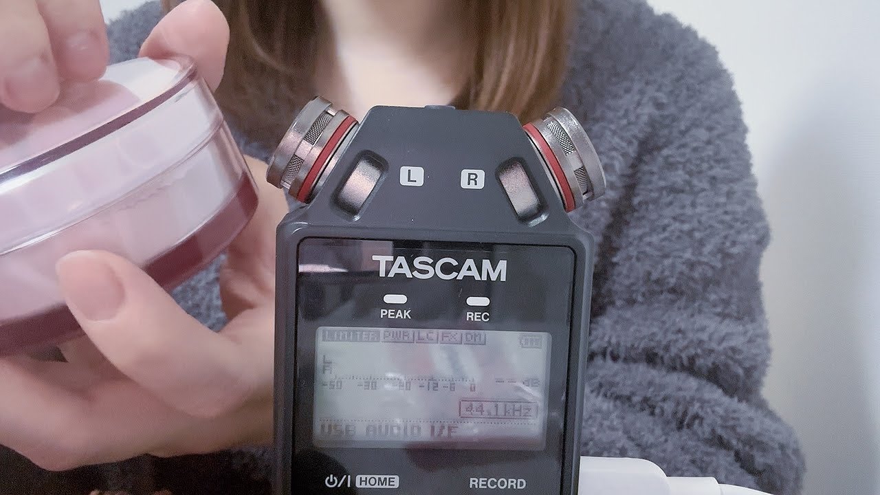【ASMR】コスメタッピング＆蓋の音