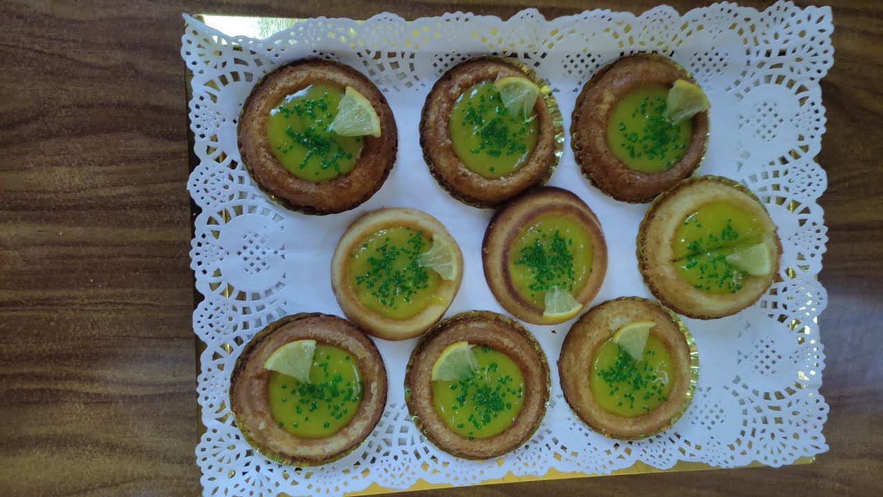 طريقة تحضير ميني كيك بالحامض 🍋 لذيذ و ساهلة😋