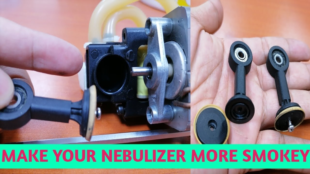 WEAK AIR, NO MIST/ CHECK THIS TO MAKE SMOKEY NEBULIZER