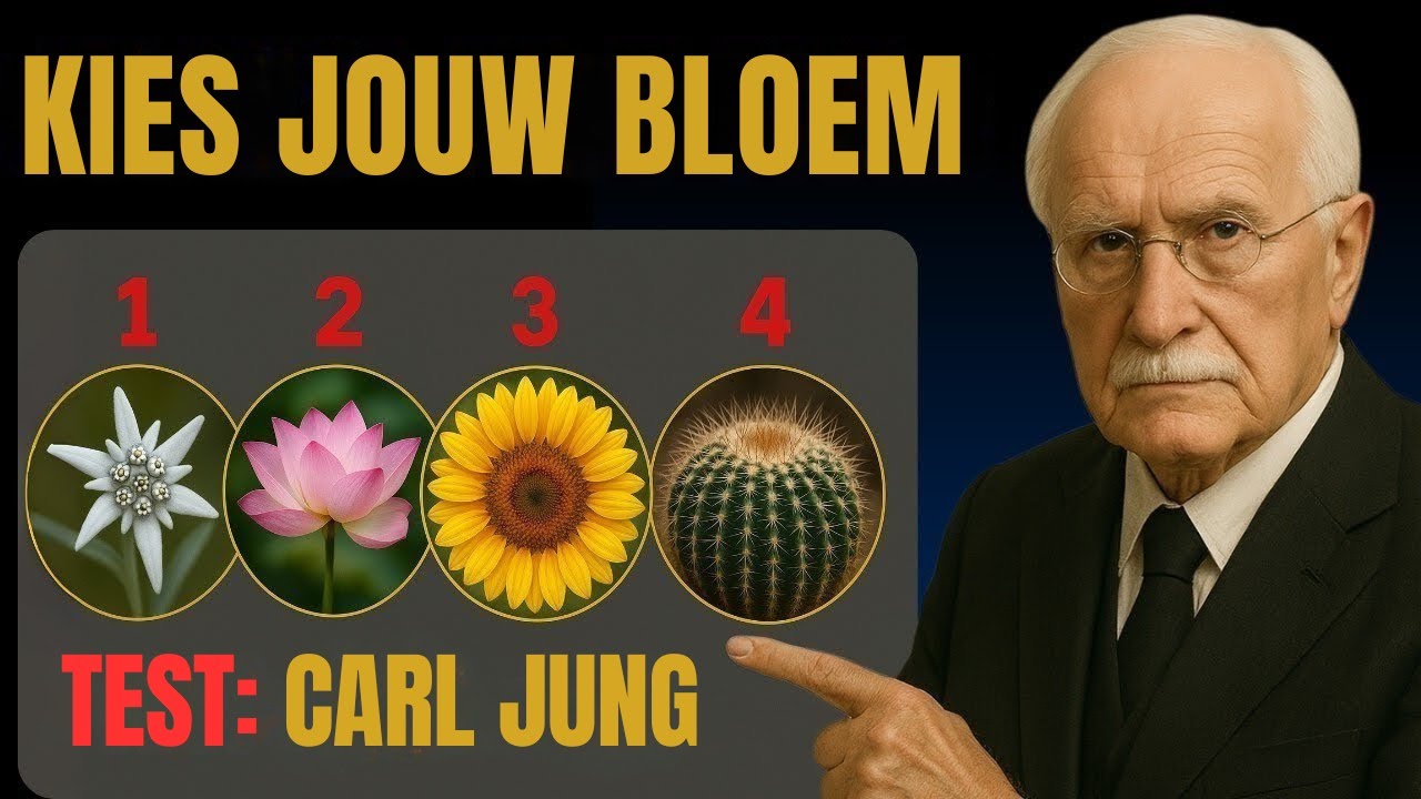 Vier bloemen, één keuze: welke is de jouwe? | Carl Jung