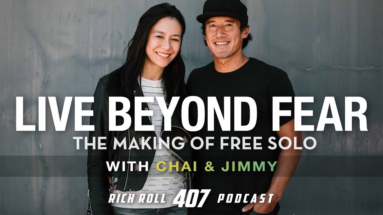 Live Beyond Fear: Jimmy Chin & Chai Vasarhelyi on 'Free Solo' | Rich Roll Podcast