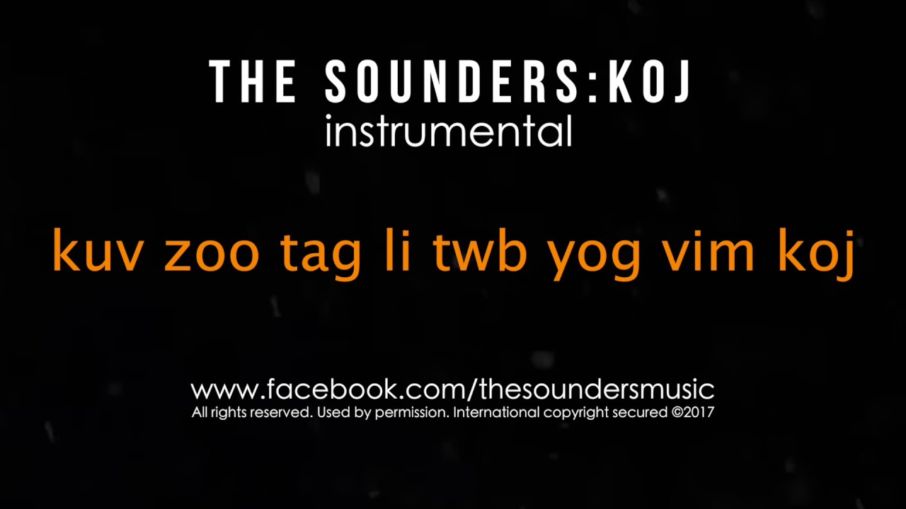 The Sounders: KOJ instrumental