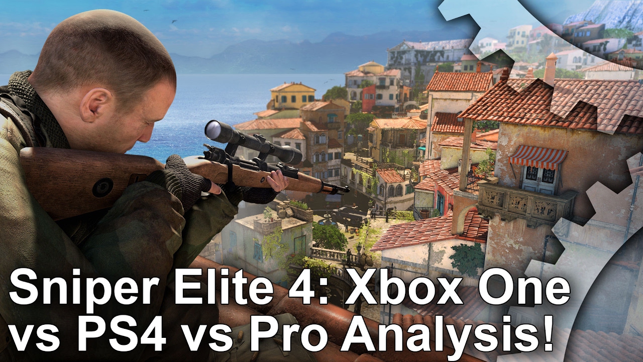 Sniper Elite 4 PS4/Pro vs Xbox One Comparison + Frame-Rate Test