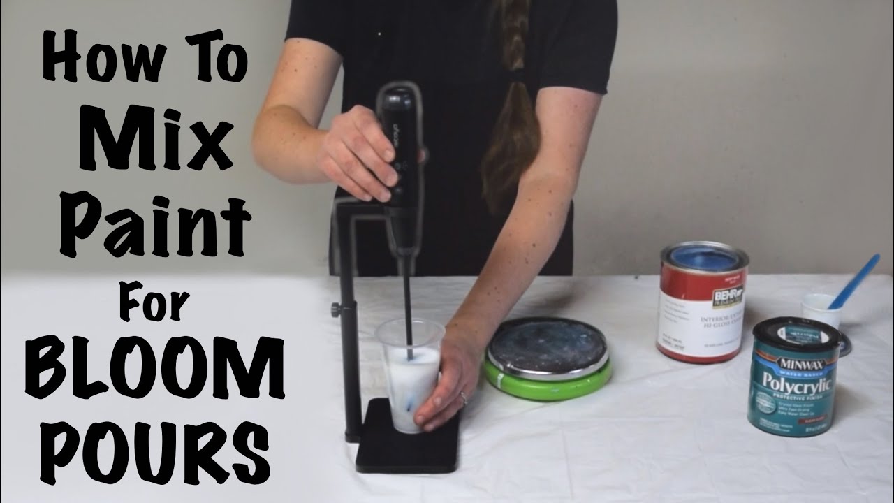 Mixing A Pouring Medium For SheleeArt Blooms? And Trying A New Stand Mixer!