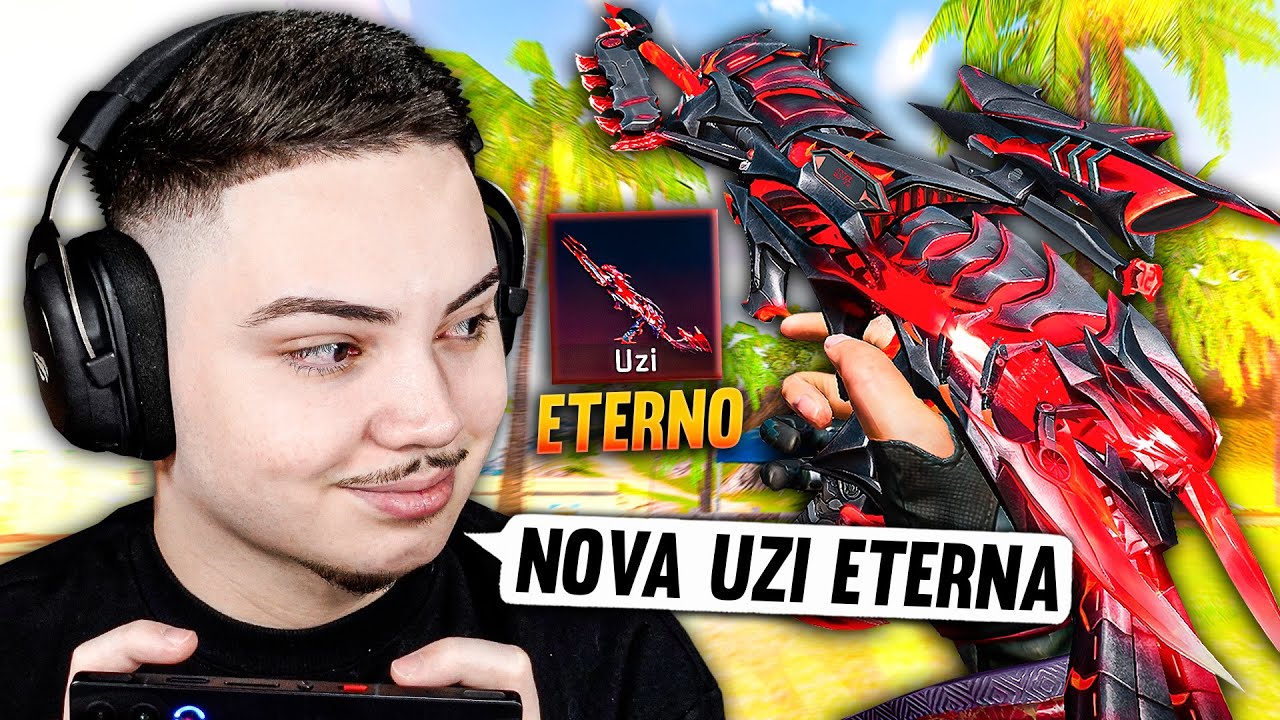 *NOVA* UZI ETERNA CHEGOU! no BLOOD STRIKE 🔥 (UZI - Escorpião)