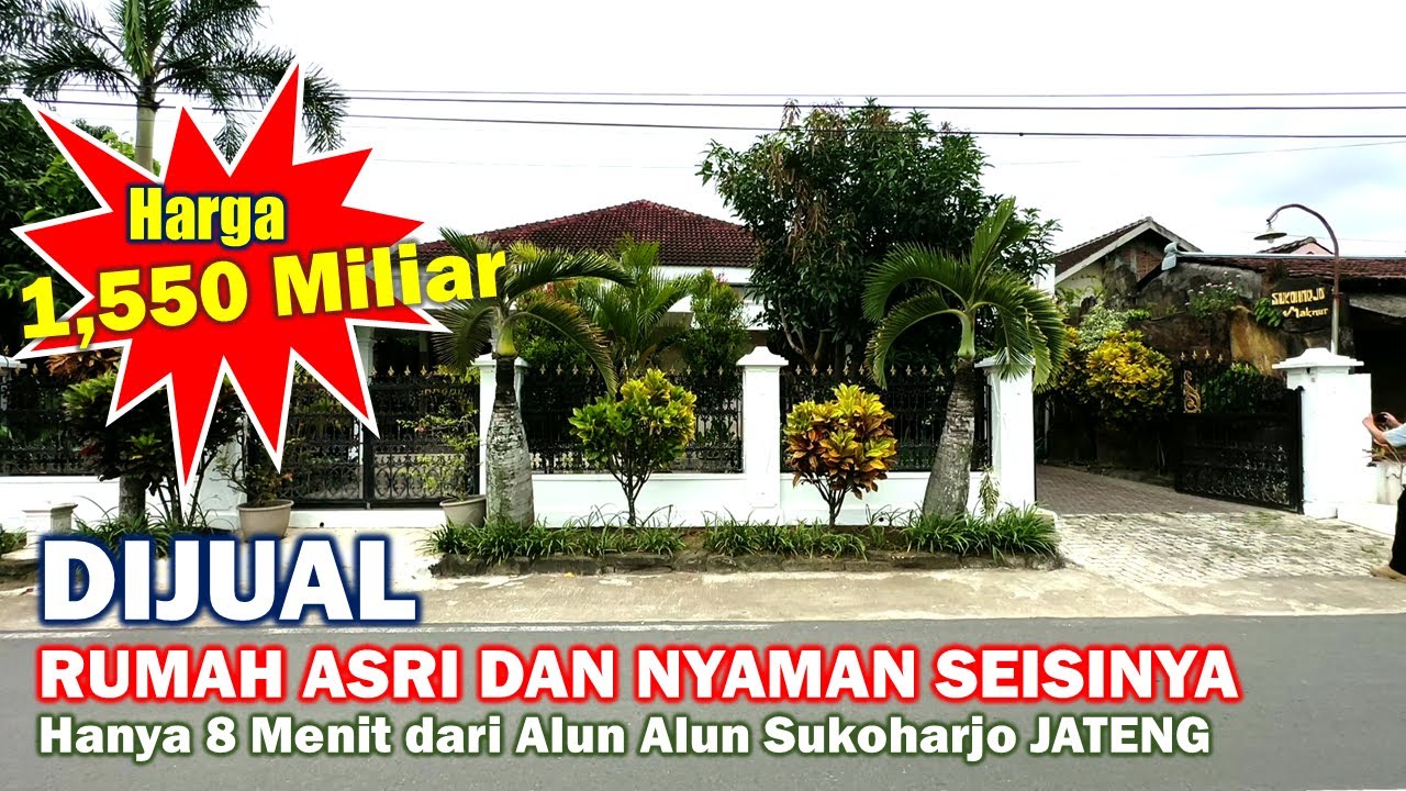 Dijual Rumah Fullfurnished, hanya 5 menit dari alun alun Sukoharjo #rumahdijual #rumahfullfurnished