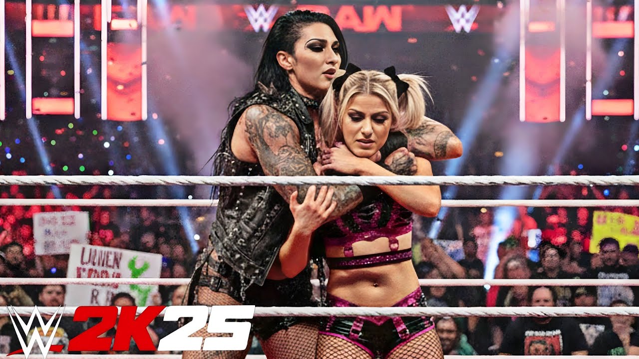 Rhea Ripley vs Alexa Bliss – WWE 2K25