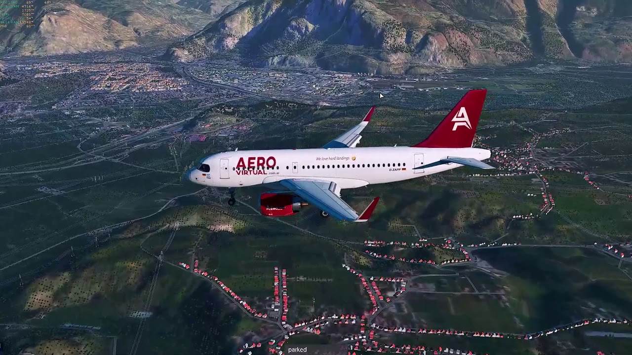 A319 | Landing Bolzano (LIPB) - Italia | X-Plane 11