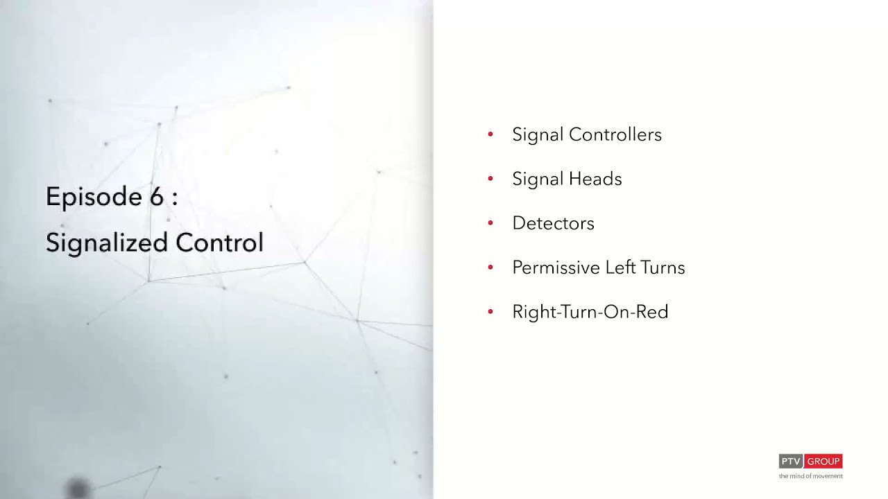 Getting to Know PTV Vissim - Episode 6 : Signalized Control