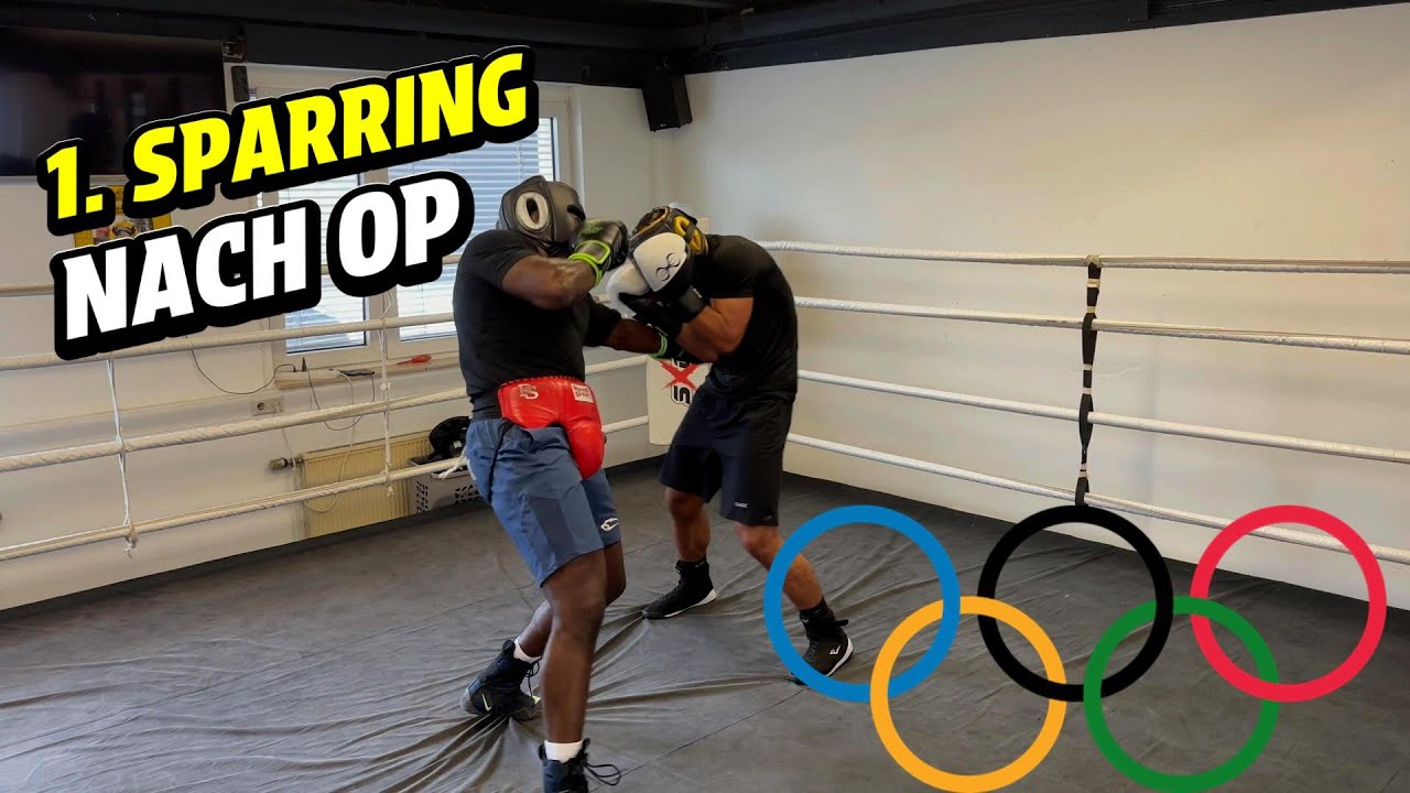 ERSTE SPARRING-SESSION NACH OP AM RECHTEN DAUMEN🥊 l NEVBOXING