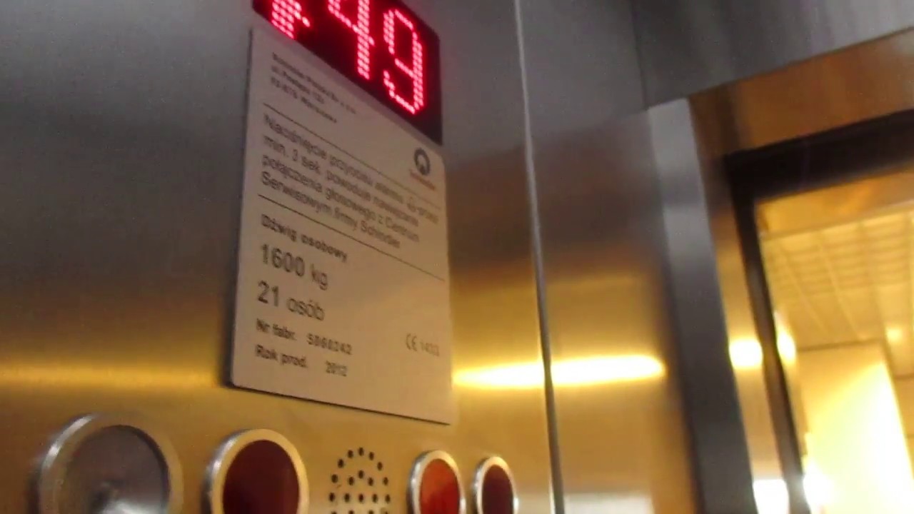 Sky Tower - wjazd windą na punkt widokowy