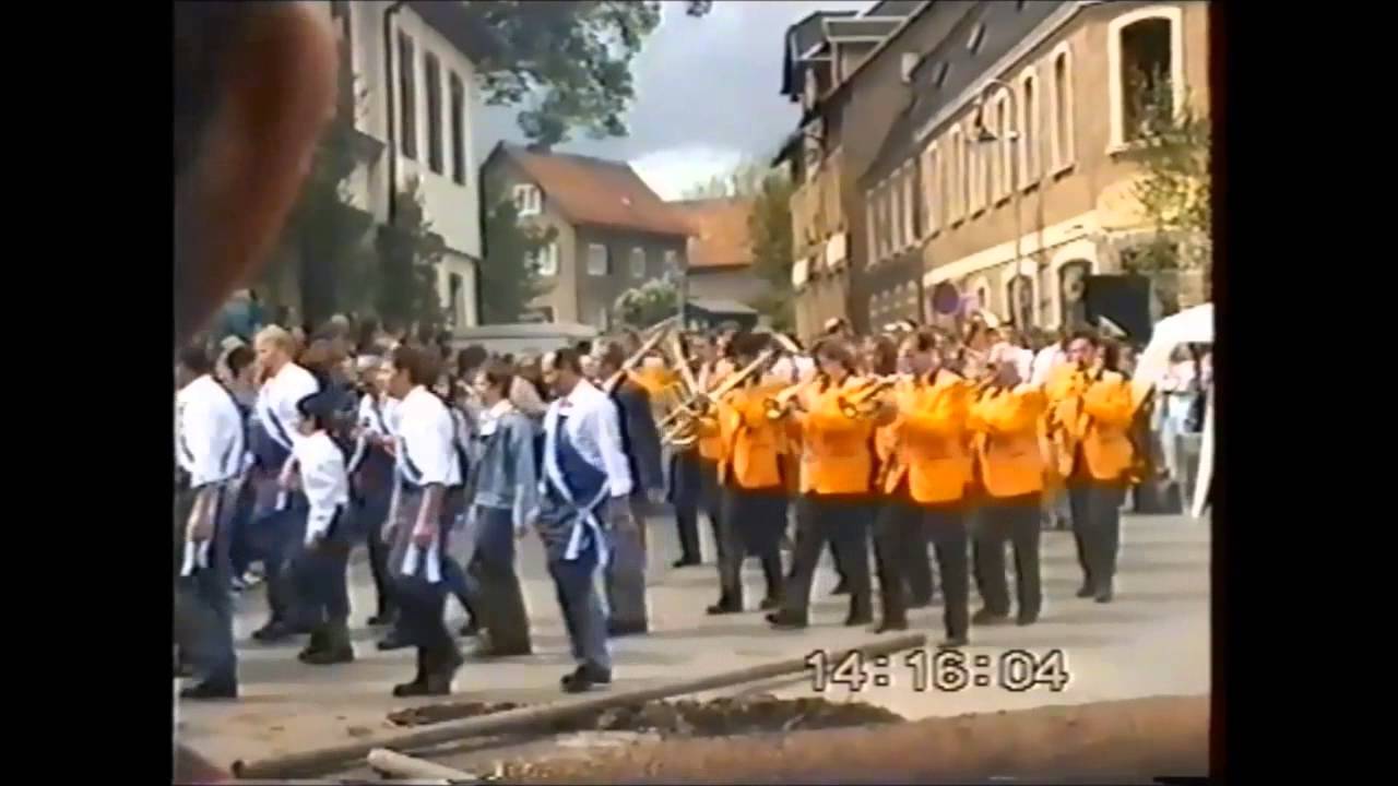 Maibaumsetzen Mai 1996 Bad Klosterlausnitz