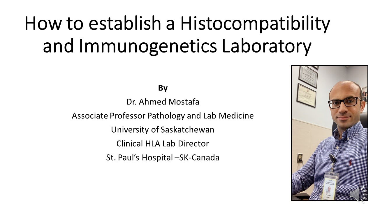 How to establish a Histocompatibility and Immunogenetics Laboratory (In Arabic)