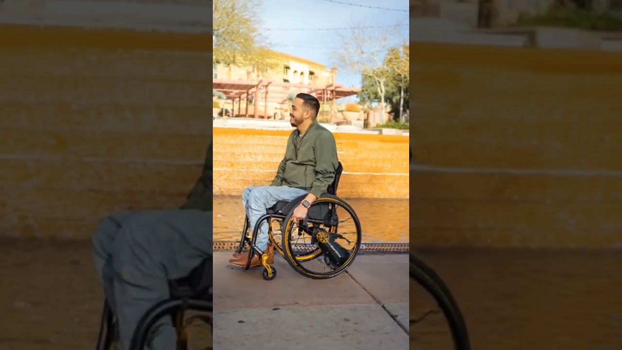 SmartDrive MX2+ Wheelchair power assist device - multiple control options for power on demand!