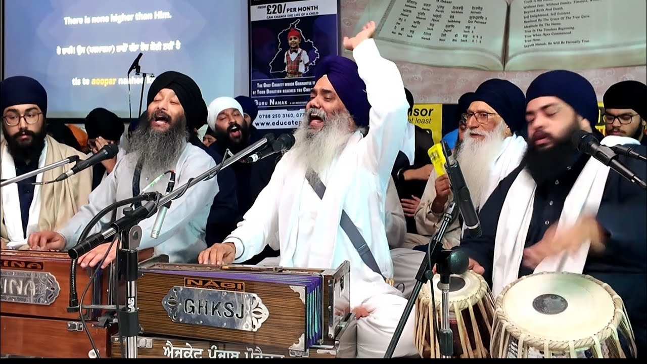 Bhai Jagpal Singh Ji & Bhai Manpreet Singh Ji Kanpuri - Manchester Samagam Rainsabai 14 Dec, 2024