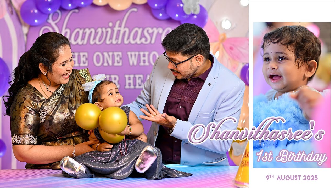 Shanvithasree Birthday Candid Highlights | Infinite Memories Photography