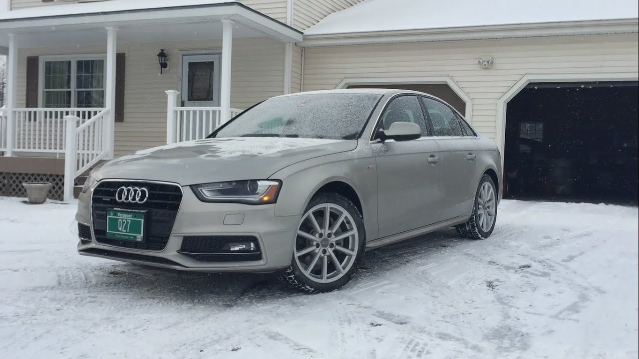 2015 Audi A4 2.0T Quattro: Walk Around Tour, Start, Rev