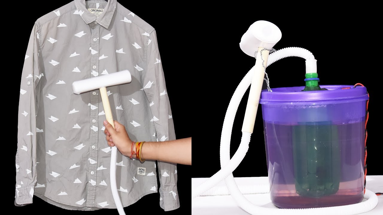 How to Make a Garment Steamer Iron at Home - Easy Way