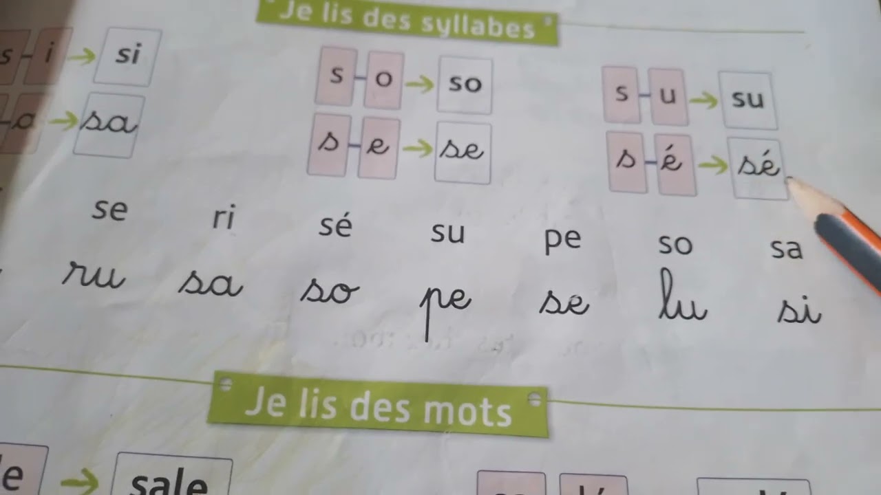 lecture tout lerrain de CP le lettre S page 27