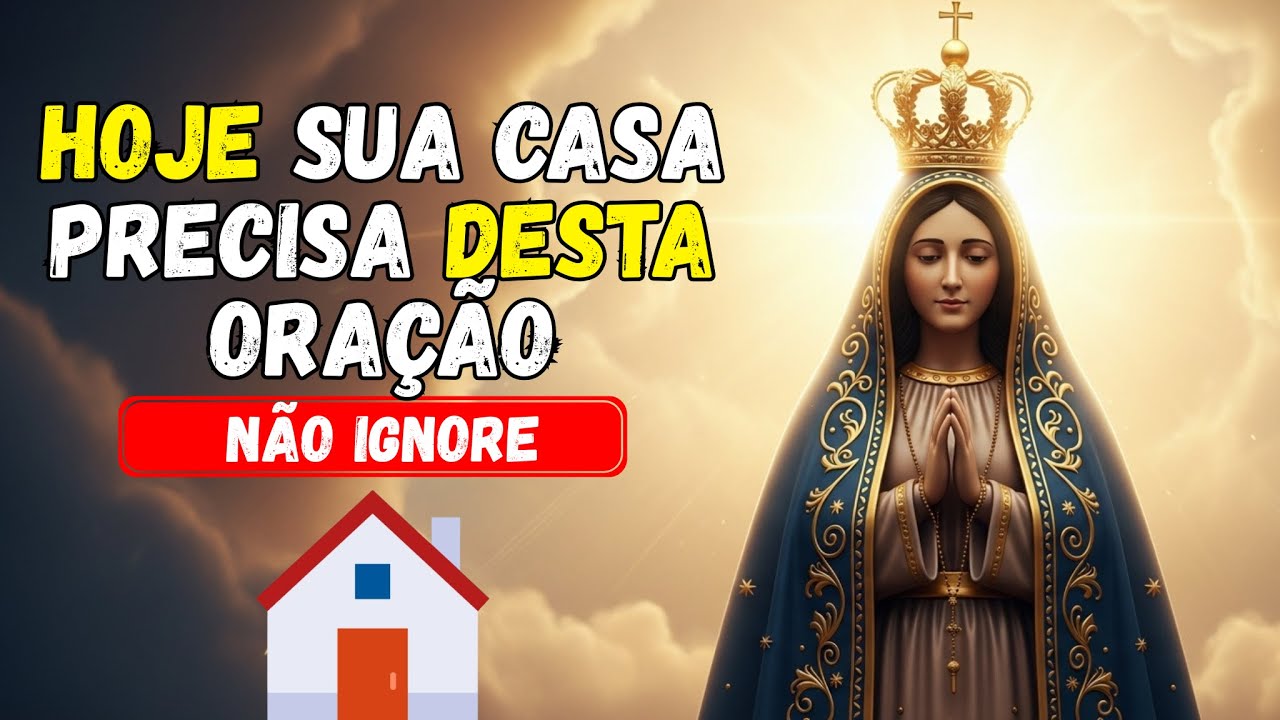 ALGO ESTAVA TENTANDO ENTRAR NA SUA CASA, MAS ESSA ORAÇÃO BLOQUEIA