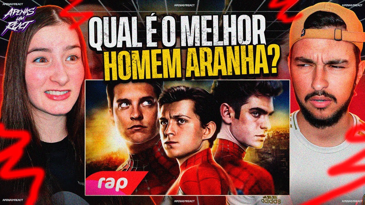 Apenas um react | Rap dos Homens-Aranha - Nem todo mundo nasce herói | NERD HITS