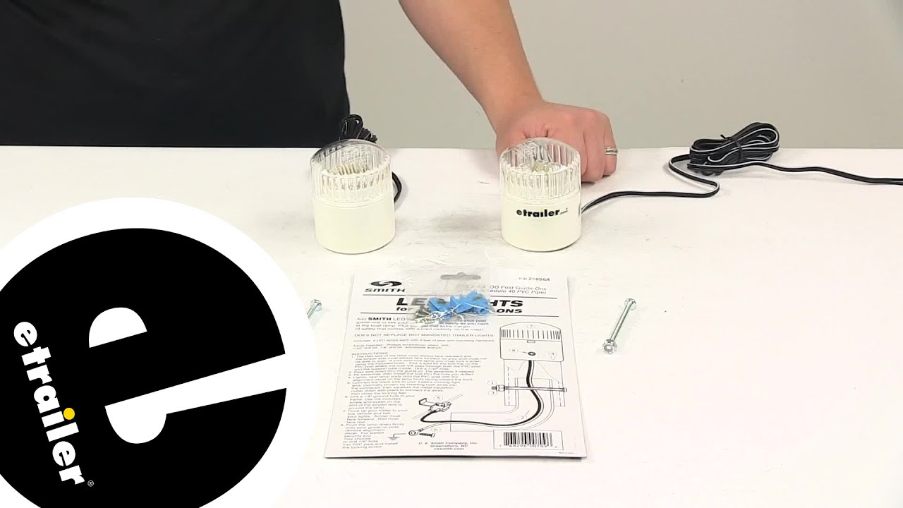 etrailer | Feature Review LED Light Kit for Post-Style Boat Guide-Ons