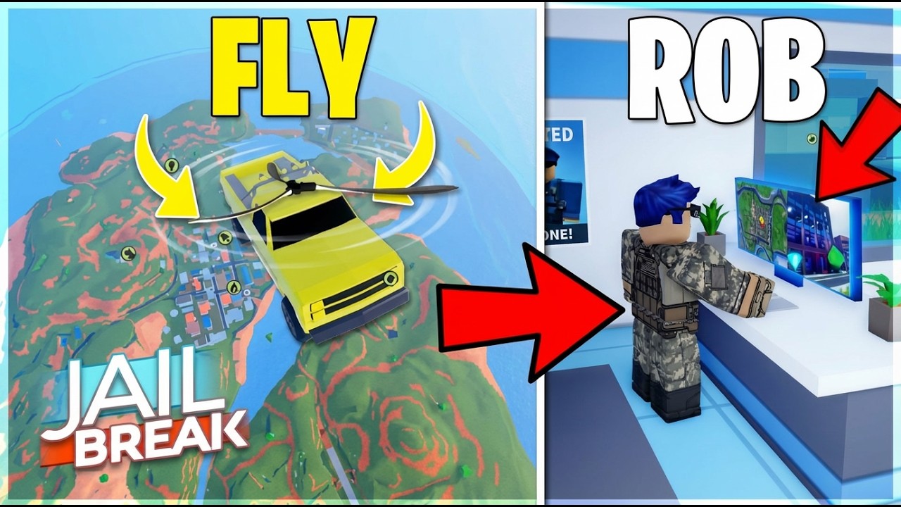 I Abused Roblox Jailbreak With 5 Insane Glitches