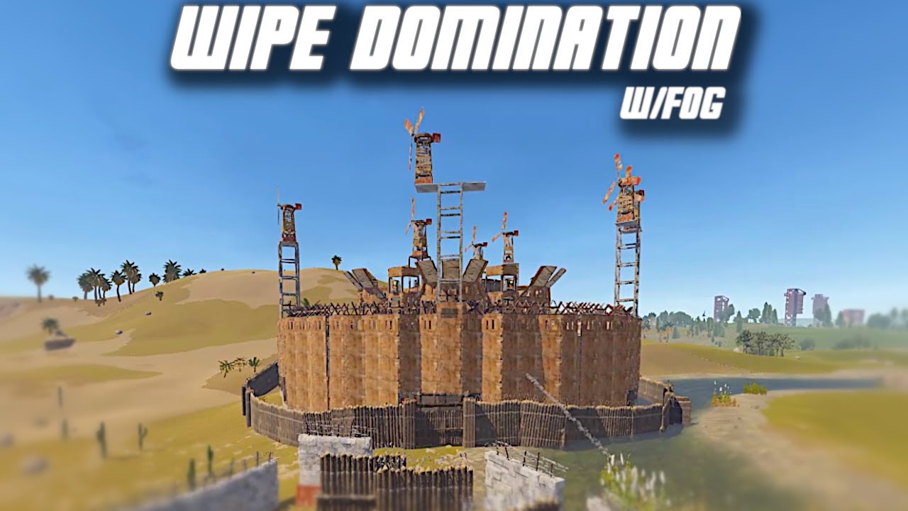 Rust | Zerg Progression With FOG | Raiding Everyone On The Server | 50v12 Raid Defense | #VTM