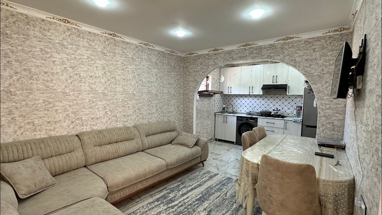 SATIŞI DAYANDI—BU YUXU DEYİL,48000 AZN 3 OTAQ BƏZİ ƏŞYALARLA 077-595-30-57