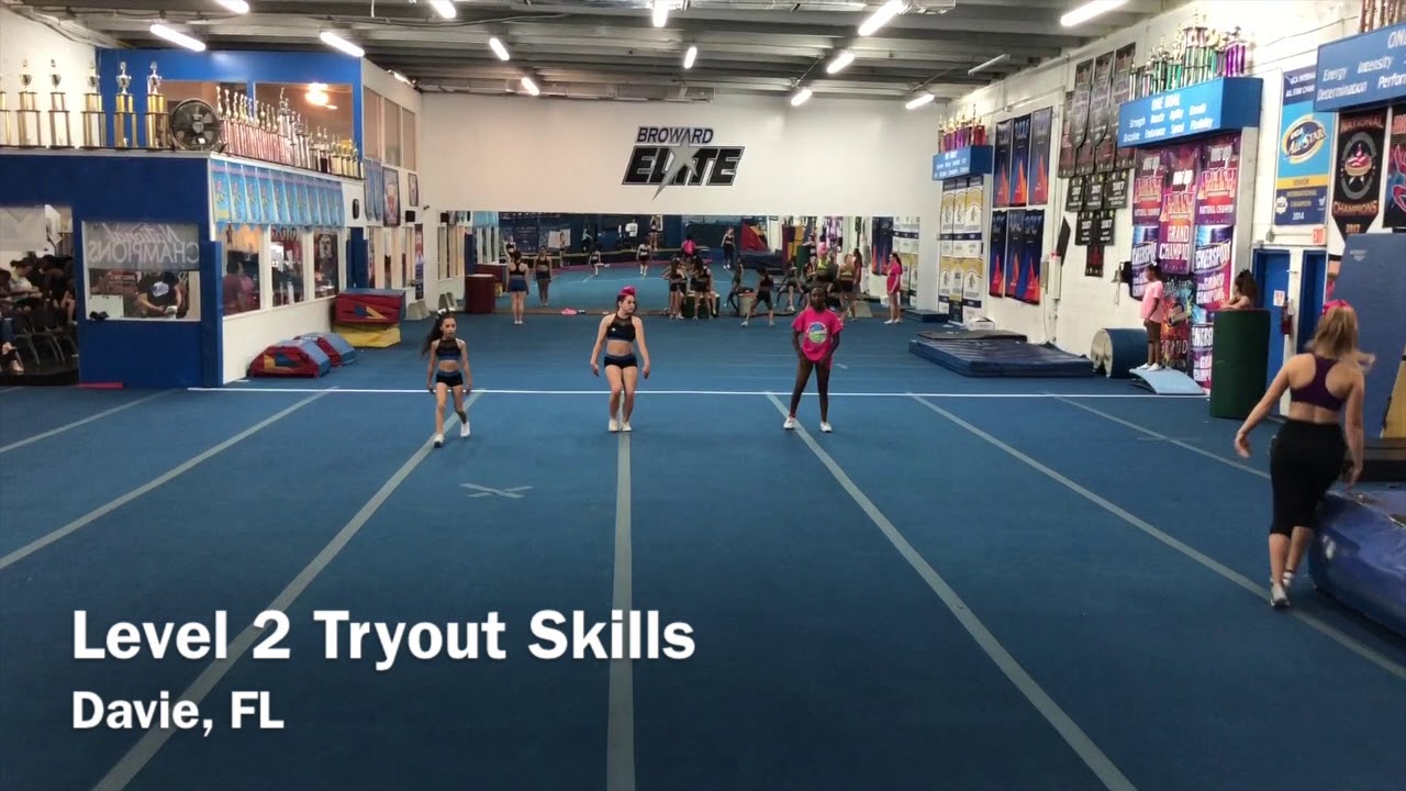 Level 2 Tryout Skills