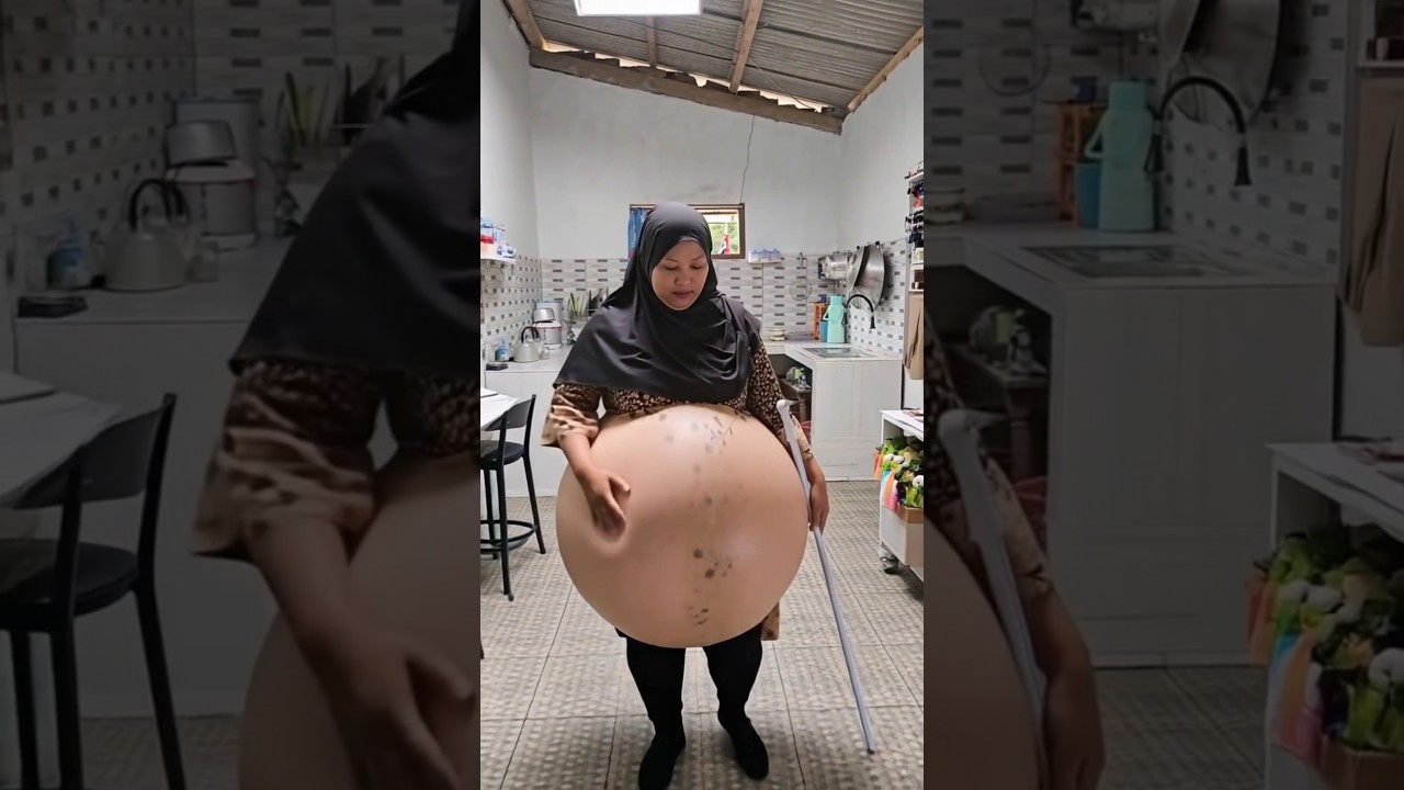Perut ibu najwan besar