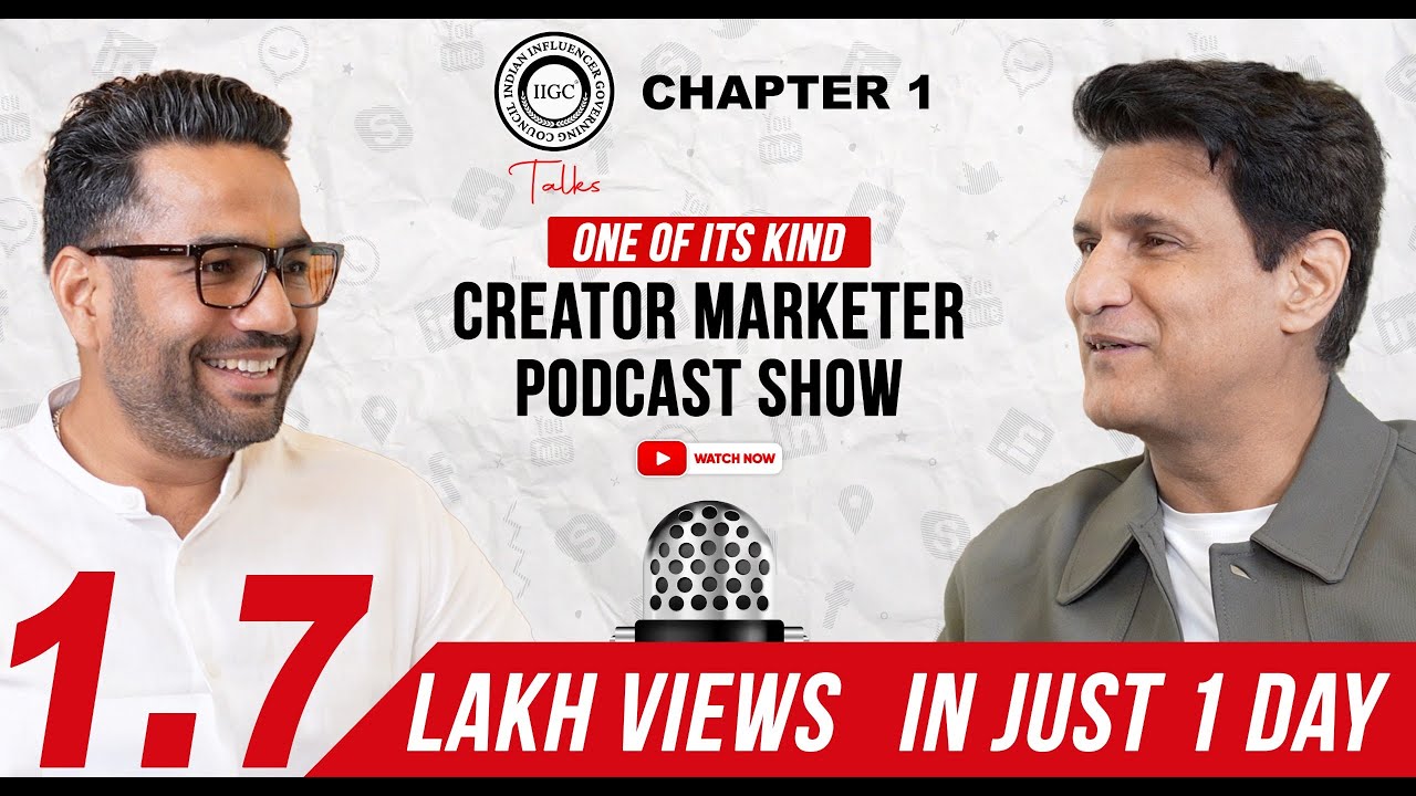 Rajiv Makhni on the Truth About Brand Deals, Honest Reviews & Future of Influence | IIGC Talks Ep. 1