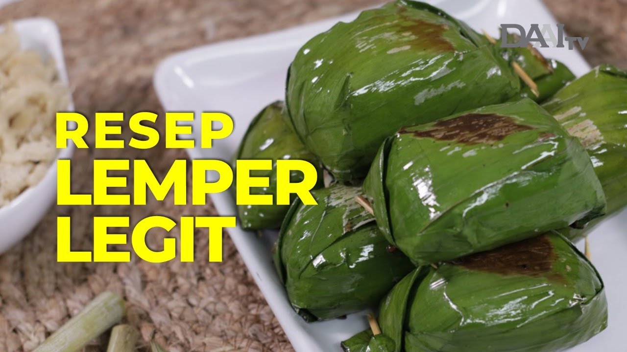 Lemper Vegetarian | Dapur Mama (Part 1)