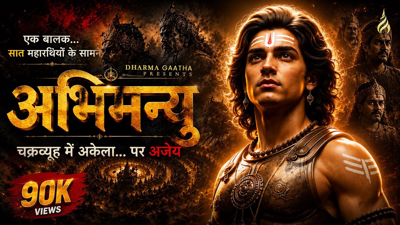 Chakravyuh: The Unfair War 🩸 | Abhimanyu Motivational Rap | Mahabharat Song