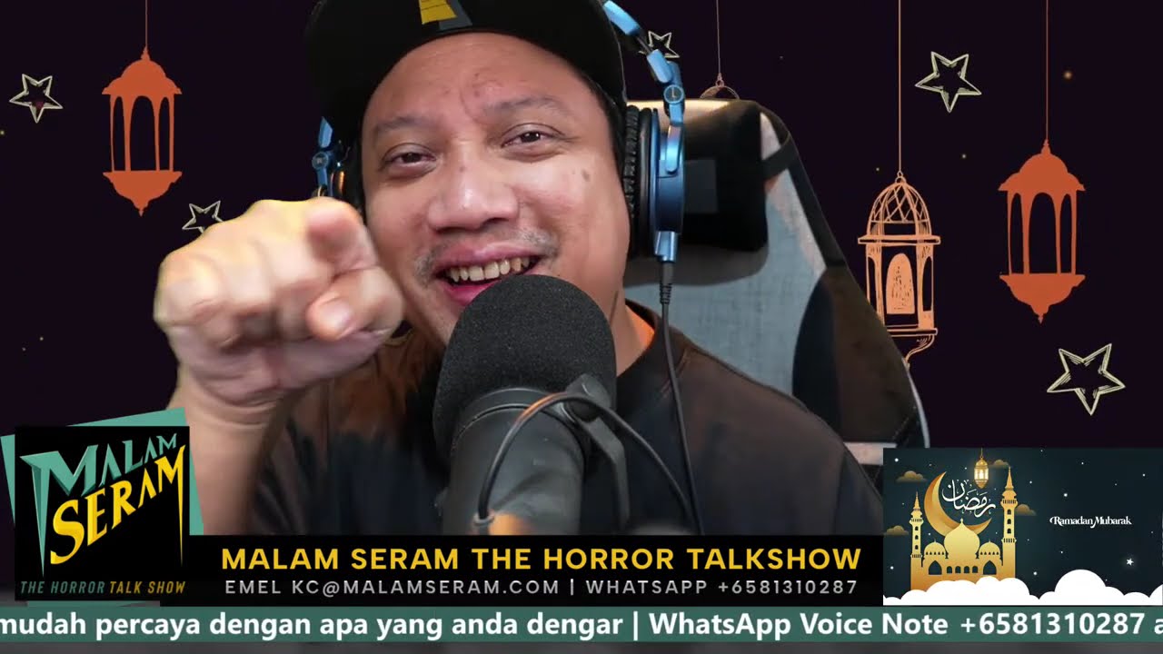MALAM SERAM THE HORROR TALK SHOW | DITAJA TOP EJEN HARTANAH TEAMMIRZAFAI
