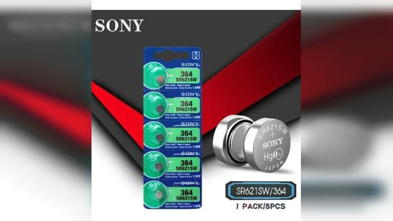 Review: 5 Baterias Sony 364 Sr621 Orig. Ag1 Lr620 Lr621 Lr60 Rel&oacute;gio