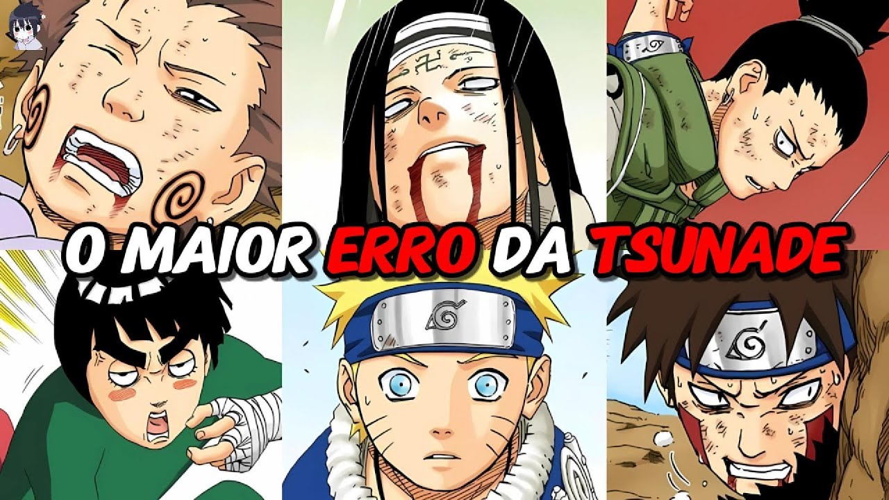 🇧🇷 Por que a Tsunade enviou cinco crianças para resgatar o Sasuke